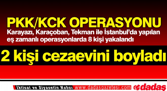 PKK/KCK operasyonu 
